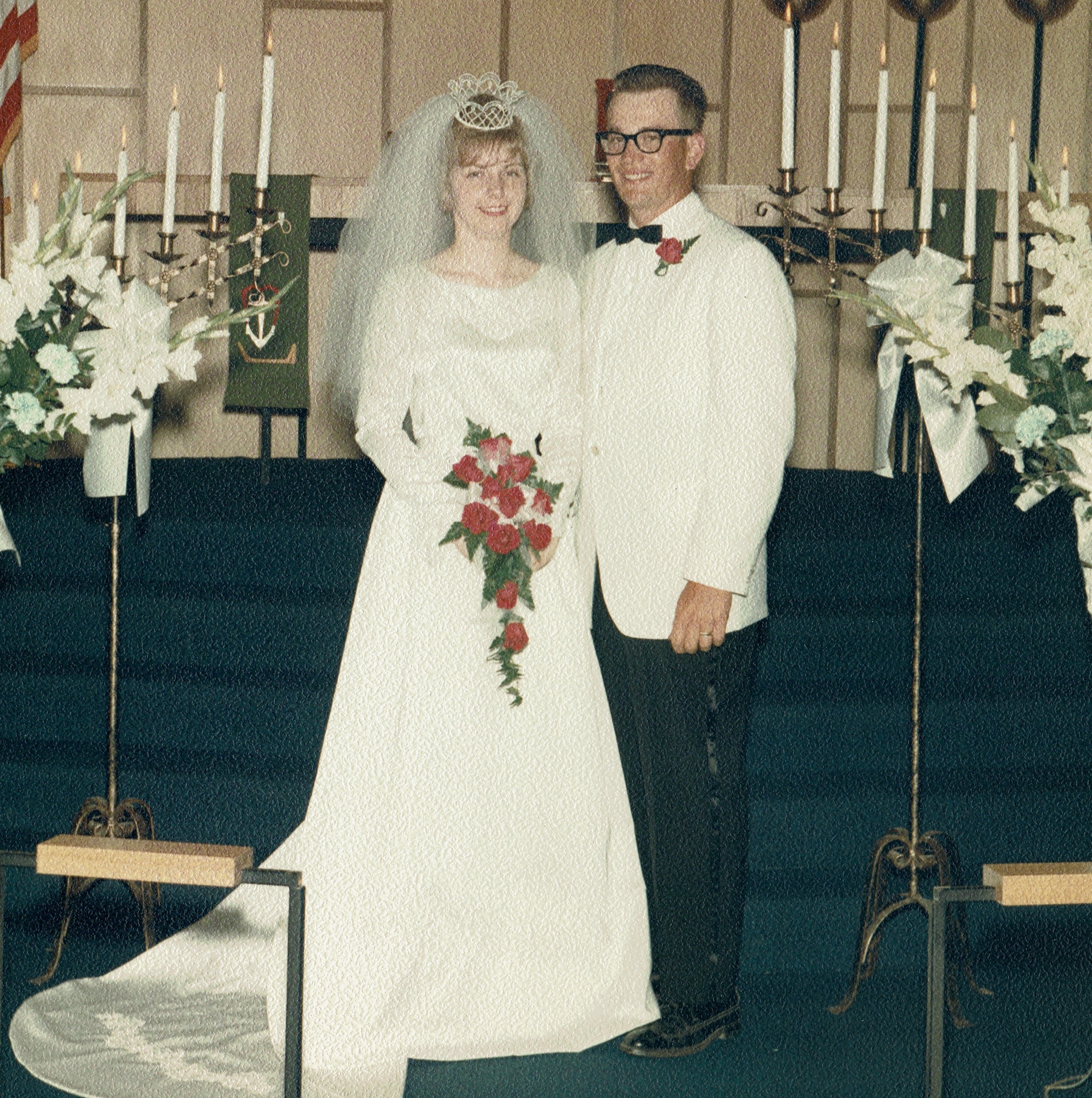 Alton and Joyce wedding picture